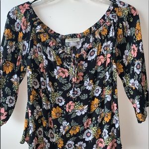 off the shoulder blouse